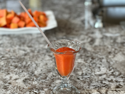 You are currently viewing Smoothie de Papaye
