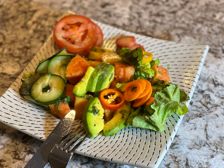 You are currently viewing Salade de Papaye